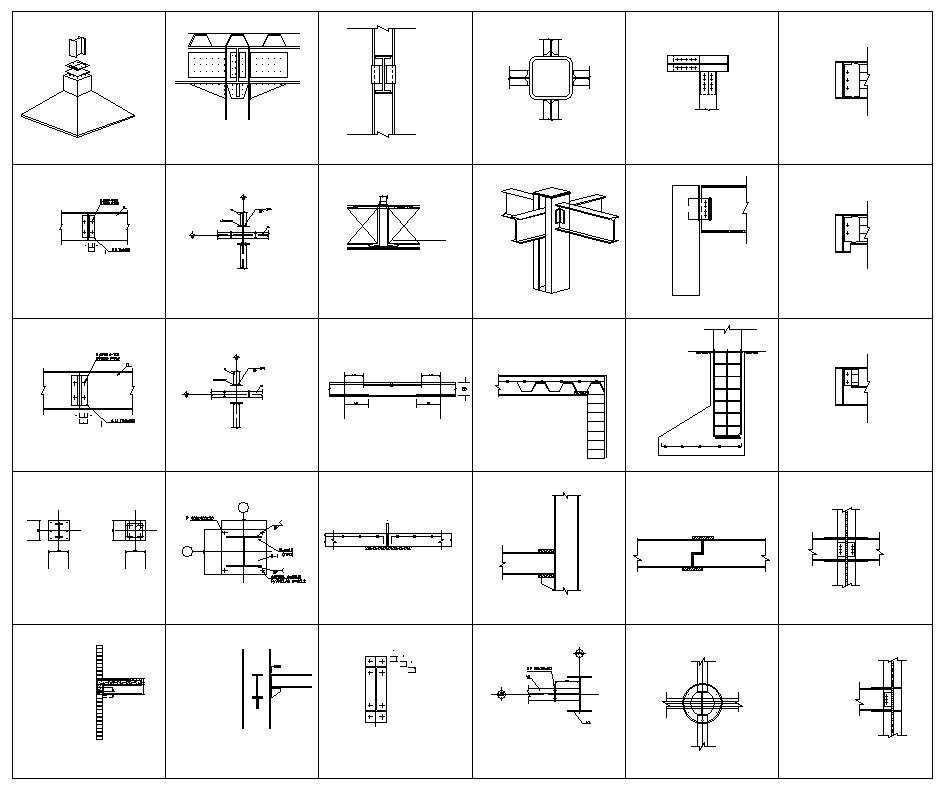 Steel Structure Details,Steel Structure CAD drawings,Steel building,Steel Structure Design
