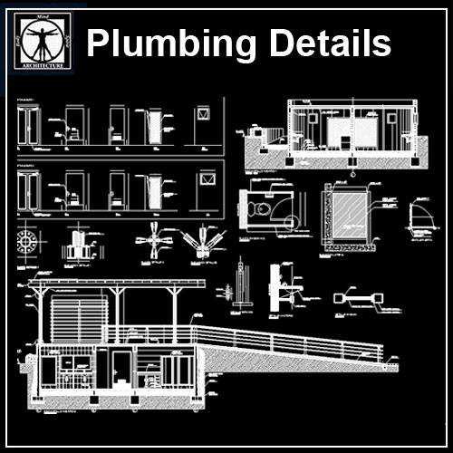 Plumbing Details ,blocks,design,drawing