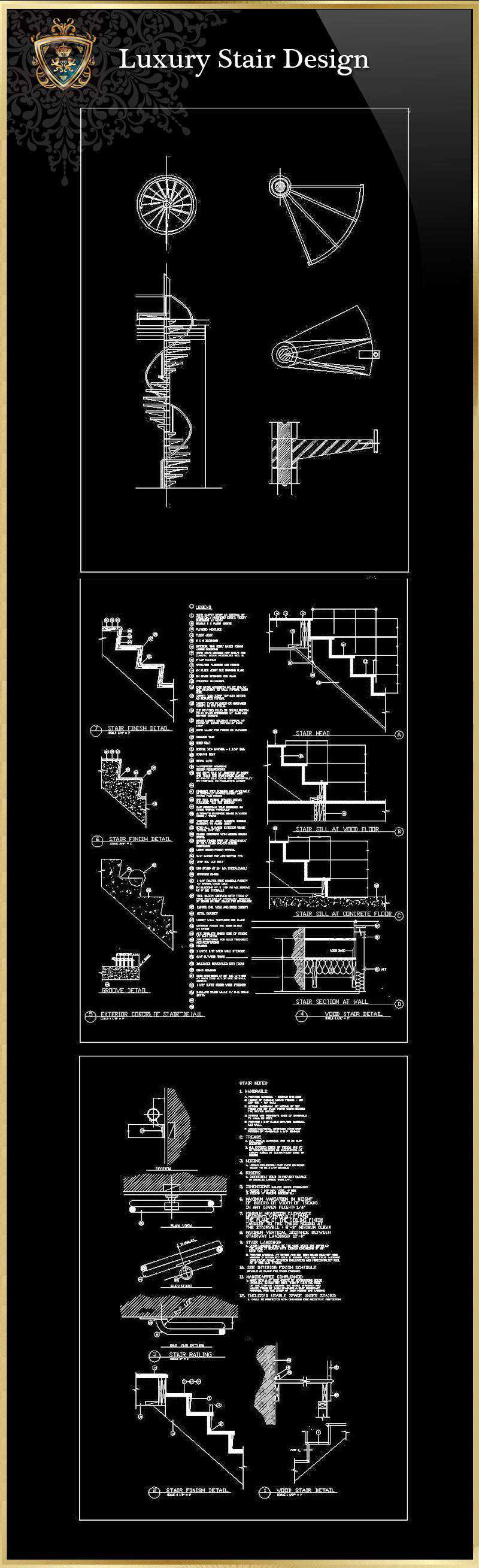 ★【Luxury Stair Design】Luxury home, Luxury Villas, Luxury Palace, Architecture Ornamental Parts, Decorative Inserts & Accessories, Handrail & Stairway Parts, Outdoor House Accessories, Euro Architectural Components, Arcade