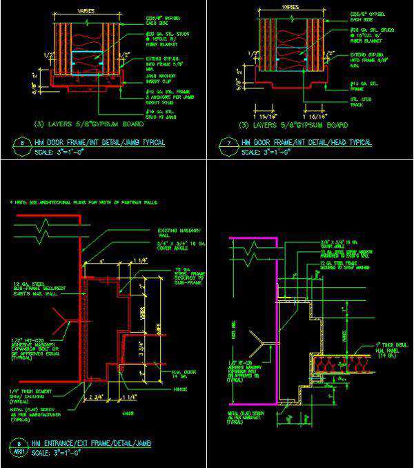 Door Jamb Details