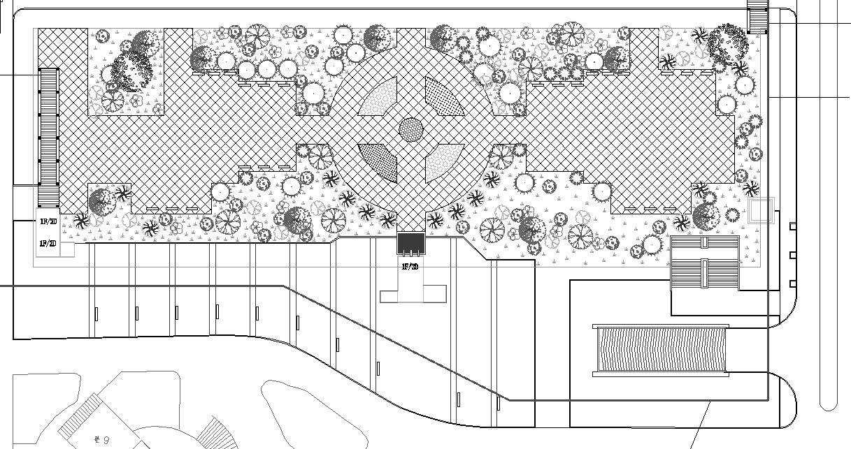 High-quality Residential Landscape Design Drawings download - Landscape Planning/Urban Design/Urban Graphics