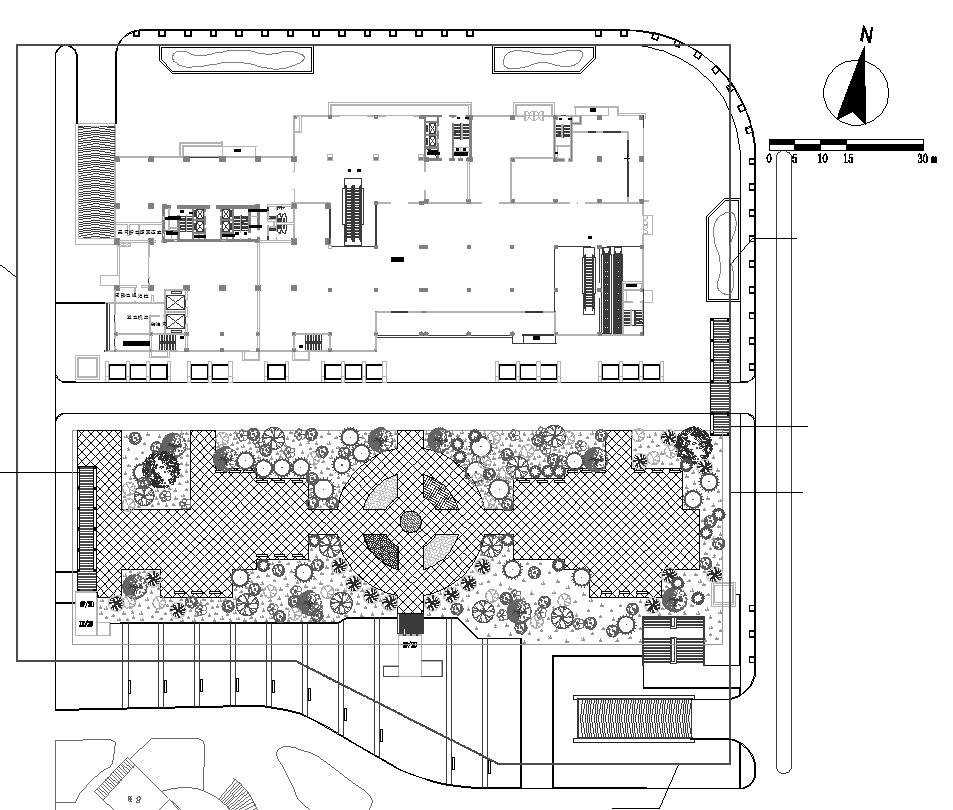 High-quality Residential Landscape Design Drawings download - Landscape Planning/Urban Design/Urban Graphics