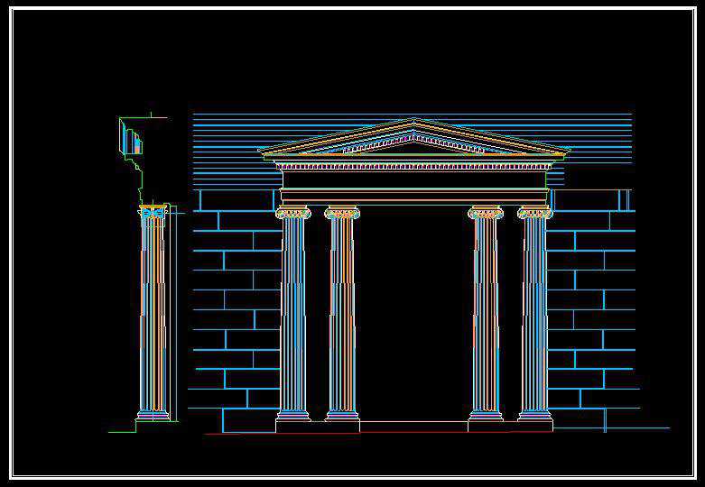 Architecture Decoration Drawing