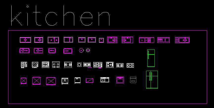 Super Autocad Mixed Blocks